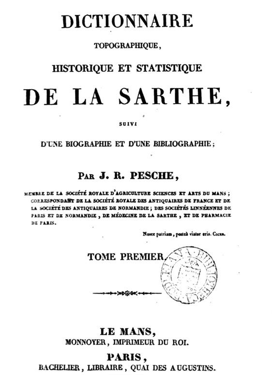 Dictionnaire historique & statistique