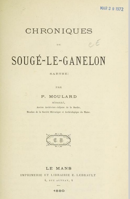 Registre des baptêmes